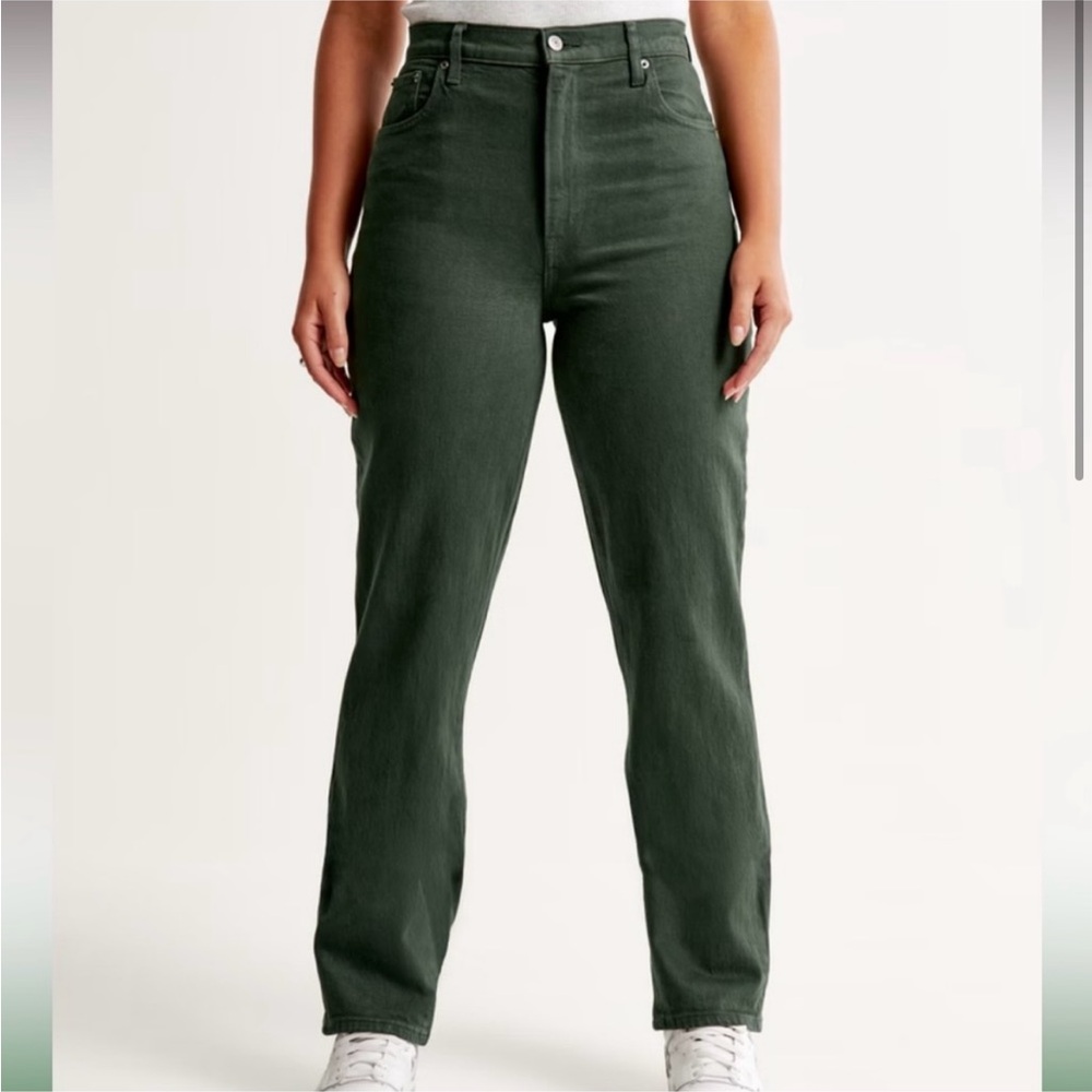 Abercrombie curve love 90s straight ultra high rise 25/0 R